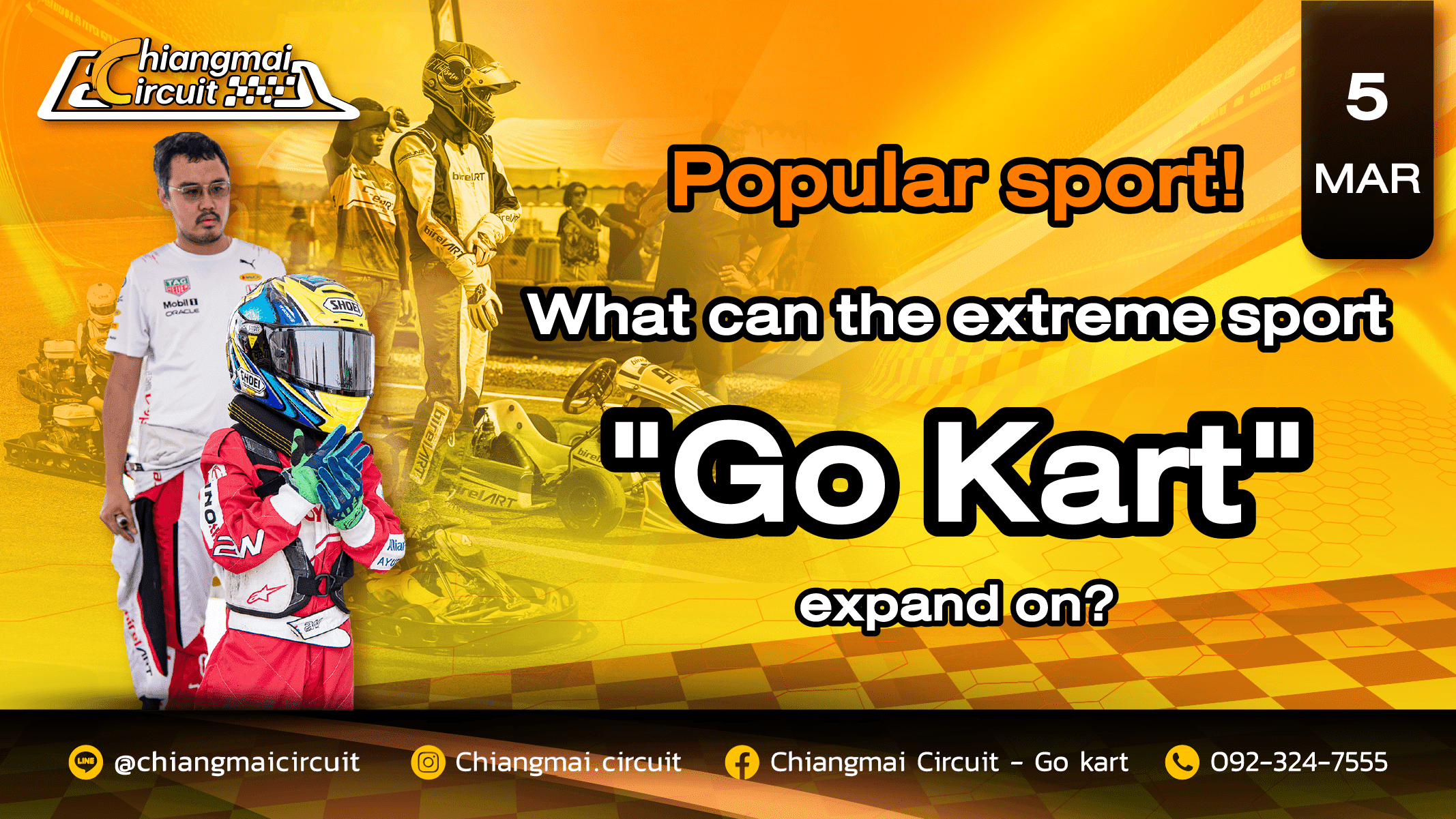 Popular sport! What can the extreme sport "Go Kart" expand on?