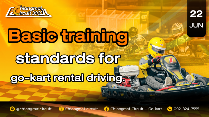 Basic training standards for go-kart rental driving